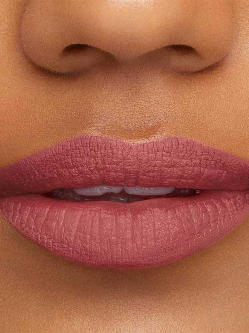 Seductress Deep skin tone lip macro Super Stay Matte Ink